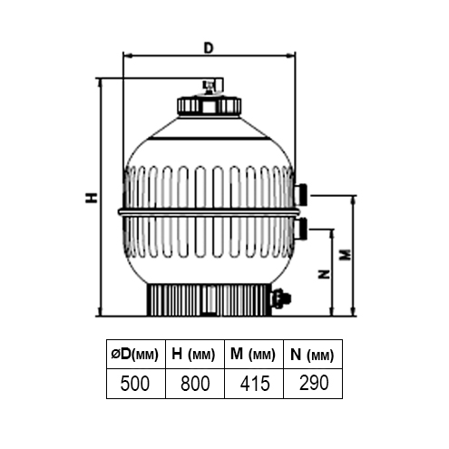   CANTABRIC Ø 500 , 9 3/,   