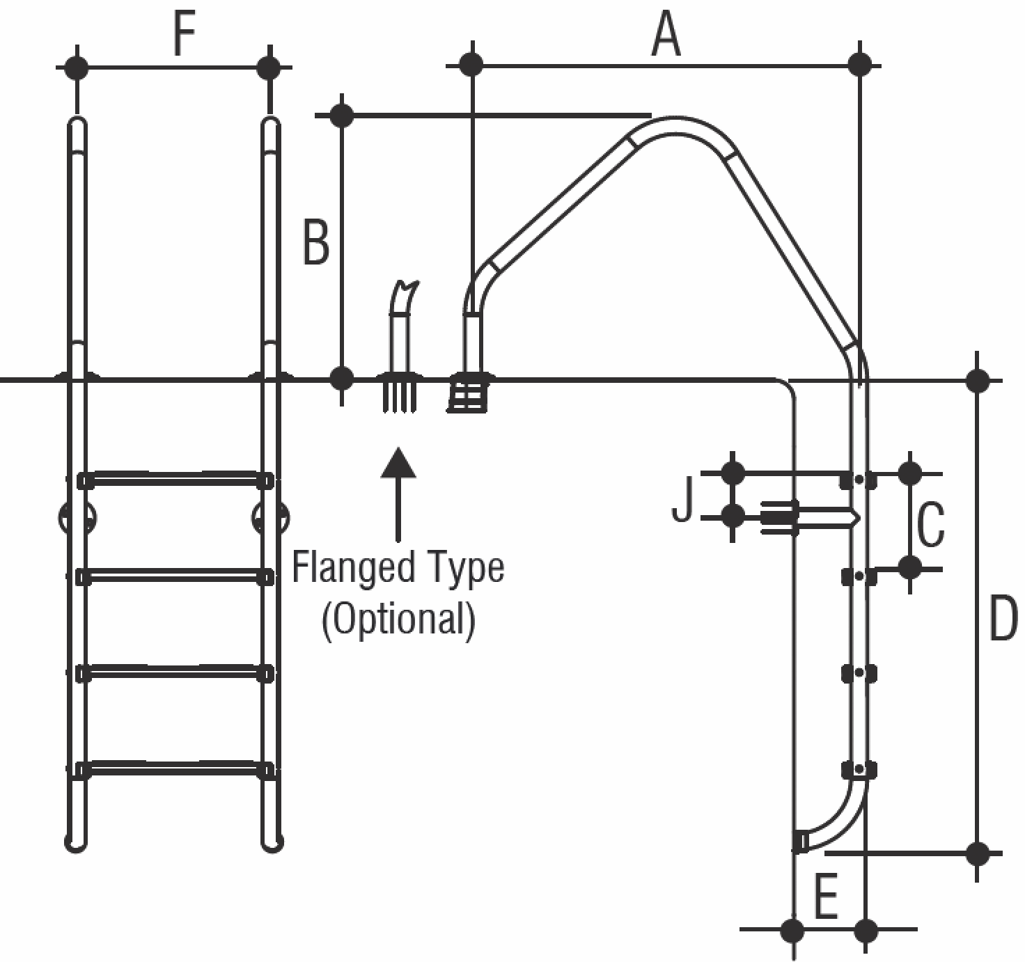 �������� 4 ������� Gemas OVERFLOW AISI 316 (0312413)